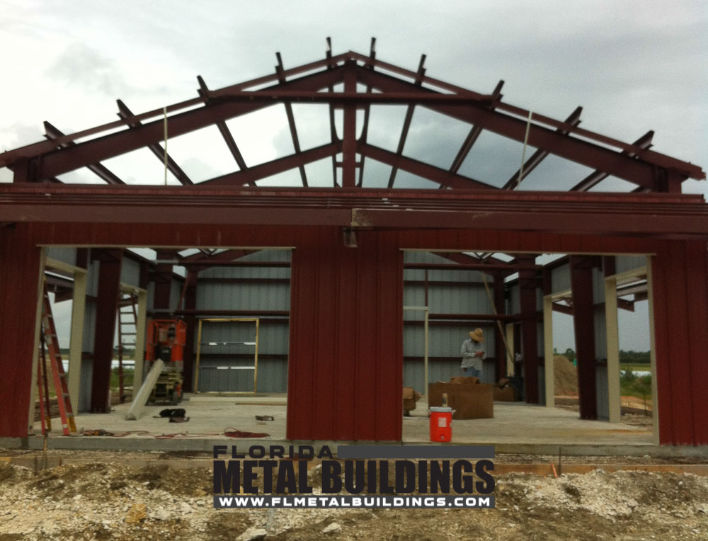 metal produce stand building in miami - florida metal