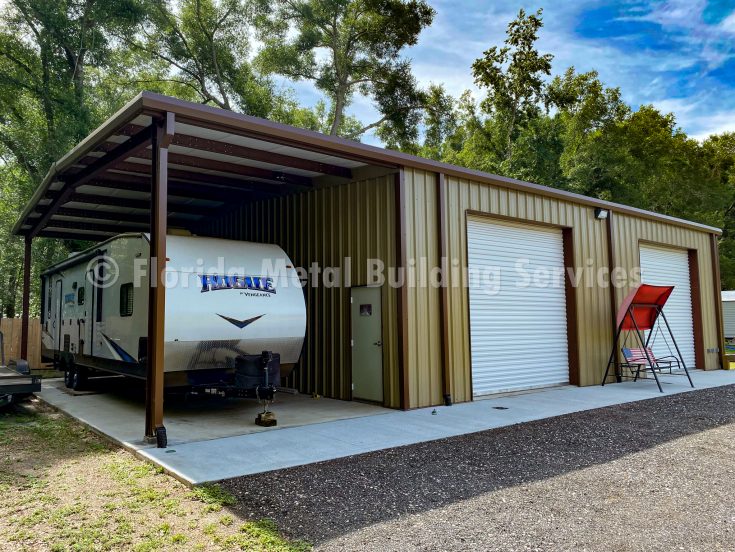 Stewart RV & Storage Building in Ocala, Fl Florida Metal Building